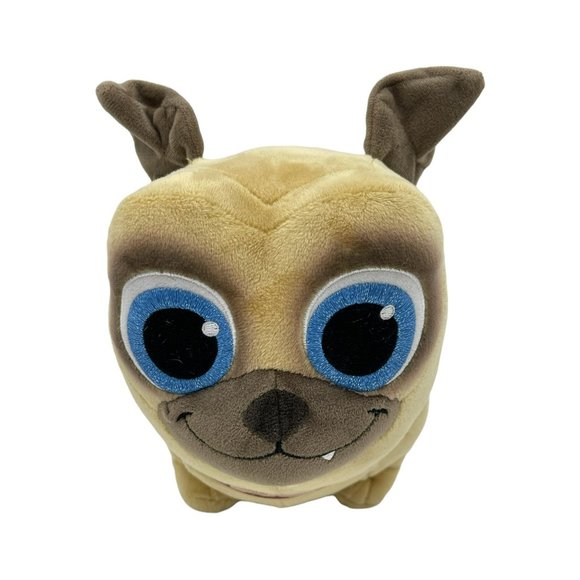 DISNEY 12" Plush *ROLLY* Secret Life of Pets PUPPY DOG PALS Pug Movie Cartoon - Picture 1 of 4